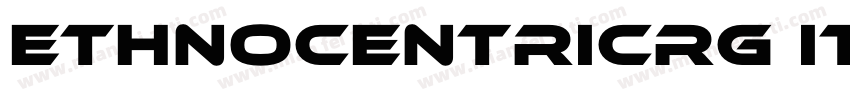 EthnocentricRg Italic字体转换
